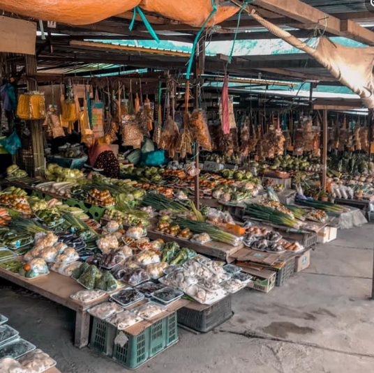 Market and Mount Kinabalu Kundasang tour