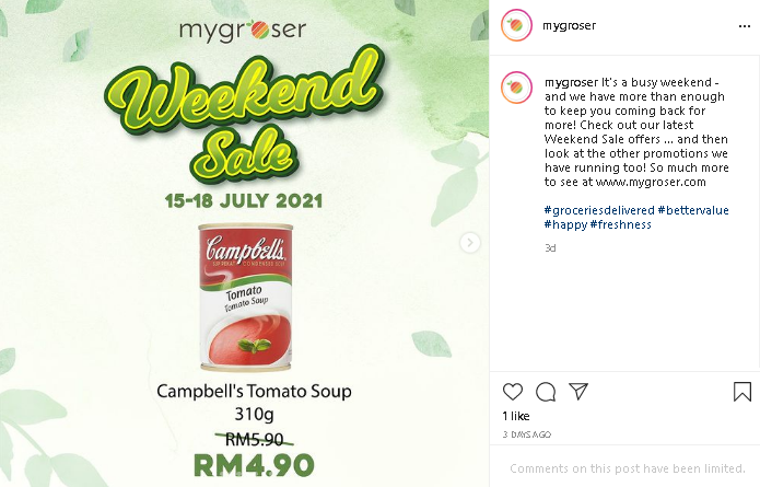 Malaysia online grocery