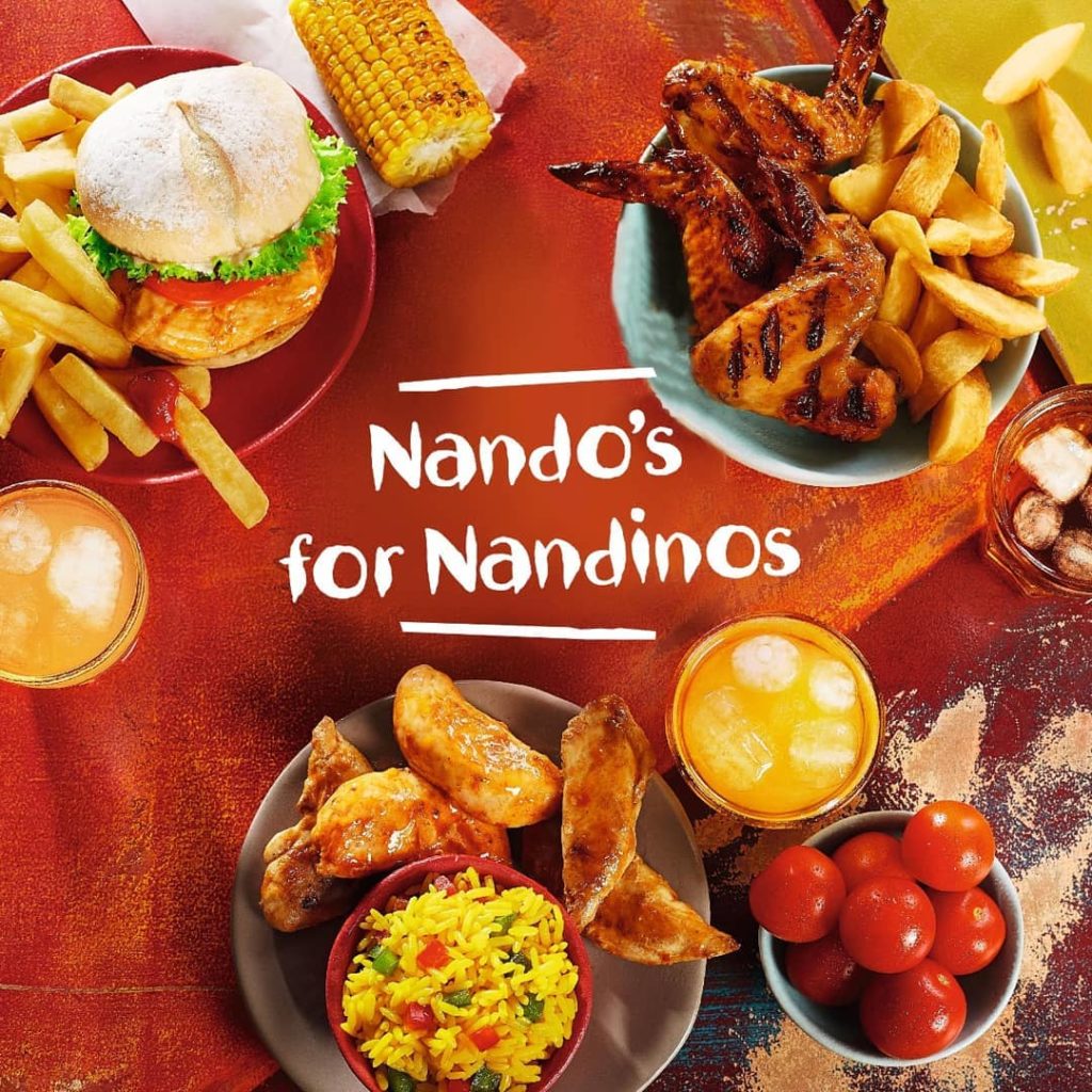 Nando's menu